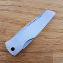 Case XX Executive Lockback Folding Knife 2.25" Stainless Blade Stainless Handle
