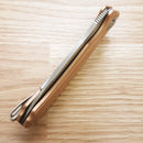 Kershaw Natrix XL Frame Folding Knife 3.75" D2 Tool Steel Blade Copper Handle