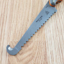 TOPS Muley Combo Fixed Knives 154CM Steel Blades Tan / Black G10 Handles