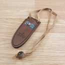 Condor Fixed Knife 2.32" 1095 Steel Blade Walnut/Reconstituted Turquoise Stone