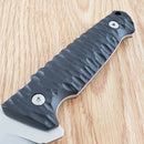 Cold Steel Razor Tek Fixed Knife 5" 4116 Steel Recurve Blade Black GFN Handle