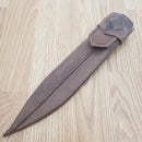 Condor Primitive Bush Fixed Knife 8.25" 1075HC Steel Blade Linen Micarta Handle