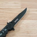 Cold Steel Medium Luzon Folding Knife 4" 8Cr13MoV Steel Blade Black GFN Handle