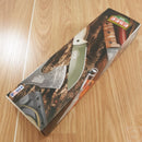 ESEE Model 6 Fixed Knife 5.25" Desert Tan Powder Coated 1095HC Steel Blade Black And Coyote Brown 3D Machined G10 Handle 6PDT005
