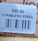 LionSTEEL Set of Two Steel Dice Comes In Acorn-Sized Steel Keychain Container