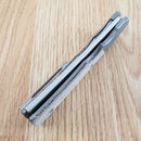 Bestech Spanish Tip Folding Knife 3.75" Bohler M390 Steel Blade Micarta/Titanium Handle
