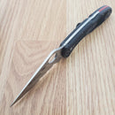 Spyderco Delica 4 Folding Knife 3" Part Serrated VG-10 Steel Blade FRN Handle