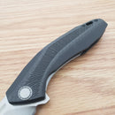 Kershaw Tumbler Folding Knife 3.25" D2 Tool Steel Blade G10/Carbon Fiber Handle