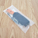 ESEE Model 3 Fixed Knife 3.75" Green Powder Coated 1095HC Steel Blade Orange G10 Handle 3PMVG