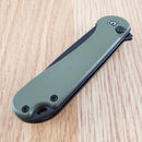 Civivi Elementum II Folding Knife 3" Nitro V Steel Blade OD Green G10 Handle