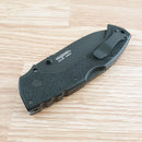 Cold Steel 4-Max Scout Folding Knife 4" AUS-10A Steel Blade Black Griv-Ex Handle