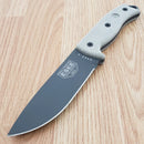 ESEE Model 5 Tactical Fixed Knife 5.25" 1095HC Steel Blade Canvas Micarta Handle 5PTG