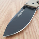 Cold Steel 4-Max Scout Lockback Folding Knife 4" AUS-10A Steel Blade Desert Tan Griv-Ex Handle 62RQDTBK