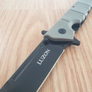 Cold Steel Large Luzon Folding Knife 6" 8Cr13MoV Steel Blade GFN Handle 20NQXDEBK