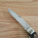 Case XX 130th Anniversary Trapper Pocket Knife Stainless Steel Blades Bone Handle 130SBRL