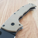 Cold Steel 4-Max Scout Lockback Folding Knife 4" AUS-10A Steel Blade Desert Tan Griv-Ex Handle 62RQDTBK