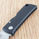 Fallkniven Wolfs Tooth Lockback Folding Knife 2" 3G Steel Blade Black Zytel Handle NU4