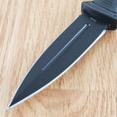 Case XX Tec X Harley Fixed Knife 3.5" Stainless Blade Black Textured GRN Handle 52162