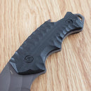 Case XX Harley TecX Fixed Knife 2.5" Stainless Steel Blade Black G10 Handle 52207
