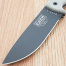 ESEE Model 5 Tactical Fixed Knife 5.25" 1095HC Steel Blade Canvas Micarta Handle 5PTG