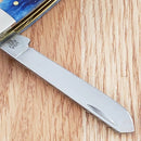 Case XX Mini Trapper Pocket Knife Surgical Steel Blades Navy Blue Jigged Bone Handle 02838