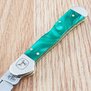 Case XX John Deere Mini Copperlock Folding Knife 3.63" Stainless Steel Blade Kirinite Handle 15774