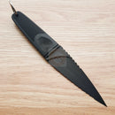 Cold Steel FGX Skean Dhu Fixed Knife 4" Grivory Full Tang Blade Black Rubber Handle 92FSD