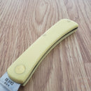 Case XX Sod Buster Jr Folding Knife 2.8" Stainless Steel Blade Yellow Synthetic Handle 80032