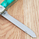 Case XX John Deere Trapper Pocket Knife Stainless Steel Blades Kirinite Handle 15772