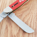 Case XX Chevrolet Stockman Pocket Knife Stainless Steel Blades Synthetic Handle 33705
