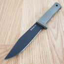 Cold Steel SRK Compact Fixed Knife 5" Black Tuff-Ex Coated SK5 Carbon Steel Clip Point Blade Dark Earth Kray-Ex Handle 49LCKDDEBK