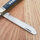 Case XX U.S. Air Force Pocket Knife Stainless Steel Blades Blue Synthetic Handle 32402