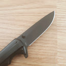 Case XX Harley TecX Linerlock Folding Knife 3" Stainless Steel Blade Black Aluminum Handle 52221