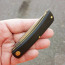 Case XX Sod Buster Jr Folding Knife 2.8" Stainless Steel Blade Black Synthetic Handle 00095