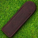 EZE-Lap Diamond Sharpening Stone 400 Medium Grit Fishhooks Groove Leather Pouch L46M