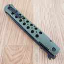 Cold Steel Ti-Lite Liner Folding Knife 6" AUS-8A Steel Blade Green ZY-EX Handle