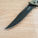 Cold Steel Large Luzon Folding Knife 6" 8Cr13MoV Steel Blade OD Green GFN Handle