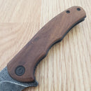 Civivi Mini Praxis Linerlock Folding Knife 3" Damascus Steel Blade Wood Handle
