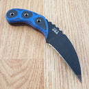 TOPS Devils Claw Fixed Knife 2.75" Black 1095 High Carbon Steel Blade G10 Handle