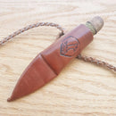 Condor Otzi Fixed Knife 2.25" 1095HC Steel Blade Brown American Hickory Handle