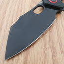 CJRB Caldera Liner Folding Knife 3.5" AR-RPM9 Steel Blade Black/Blue/Gray G10