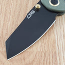CJRB More Maileah Folding Knife 2.38" AR-RPM9 Stainless Steel Blade Green G10 Handle