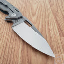Bestech Knives Shodan Folding Knife 3.88" S35VN Steel Blade Carbon Fiber/Titanium Handle