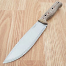 Condor Low Drag Fixed Knife 6.5" 1075HC Steel Full Blade Natural Micarta Handle