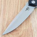 Bestech Knives Swordfish Liner Folding Knife 4" D2 Tool Steel Blade Black G10 Handle