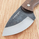 Condor Beetle Neck Fixed Knife 2.63" Full Tang 1095HC Steel Blade Walnut Handle