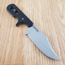 Cold Steel Mini Tac Fixed Knife 3.63" 8Cr13MoV Steel Blade Black Griv-Ex Handle