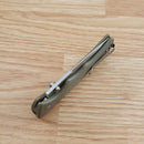 Cold Steel Verdict Folding Knife 3" 4116SS Steel Blade Dark Earth GFN Handle