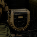 Atwood Rope MFG Tactical Rope Dispenser FDE w/ 50ft Paracord High-Carbon Blade