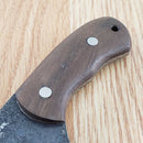 Condor Beetle Neck Fixed Knife 2.63" Full Tang 1095HC Steel Blade Walnut Handle